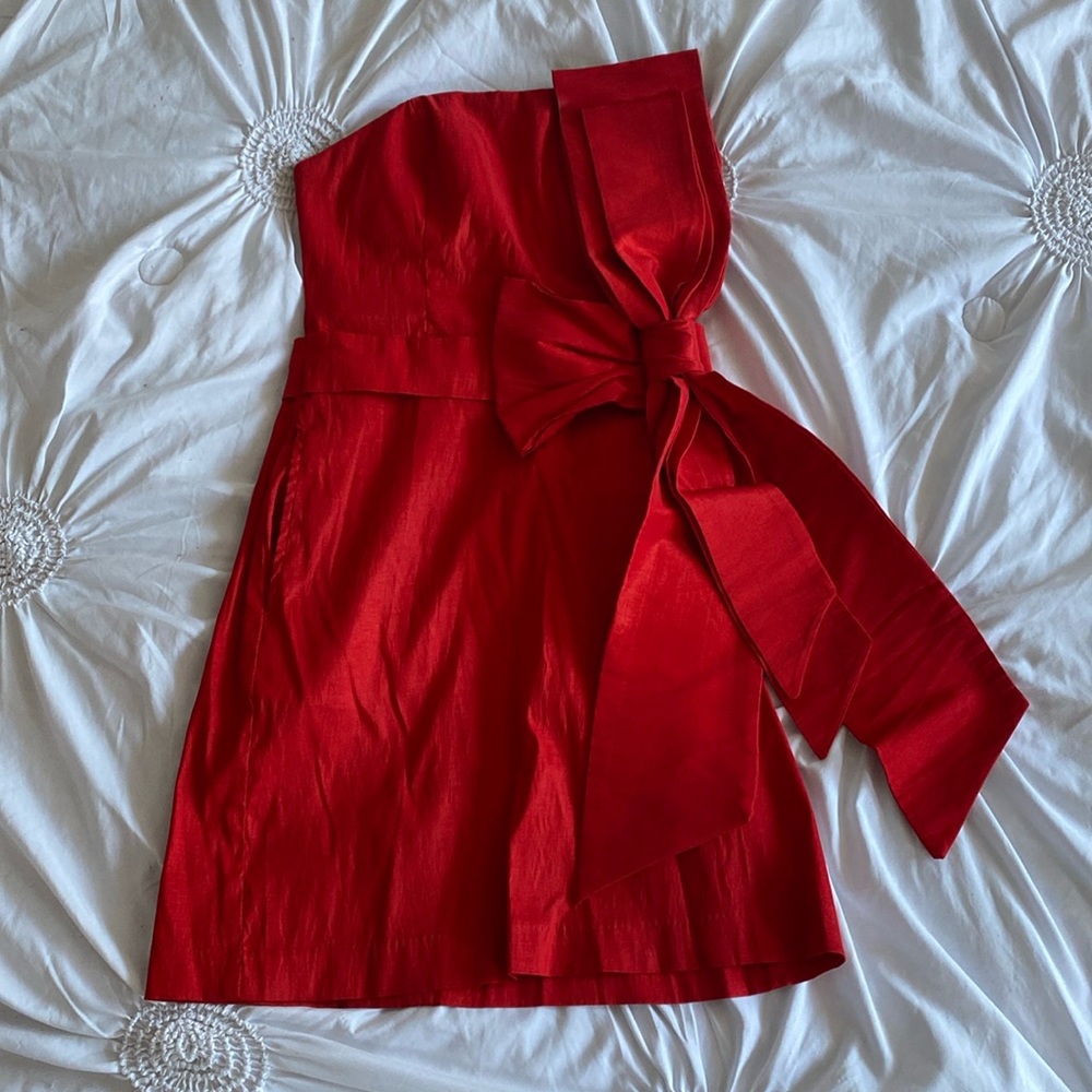Red Bow dress